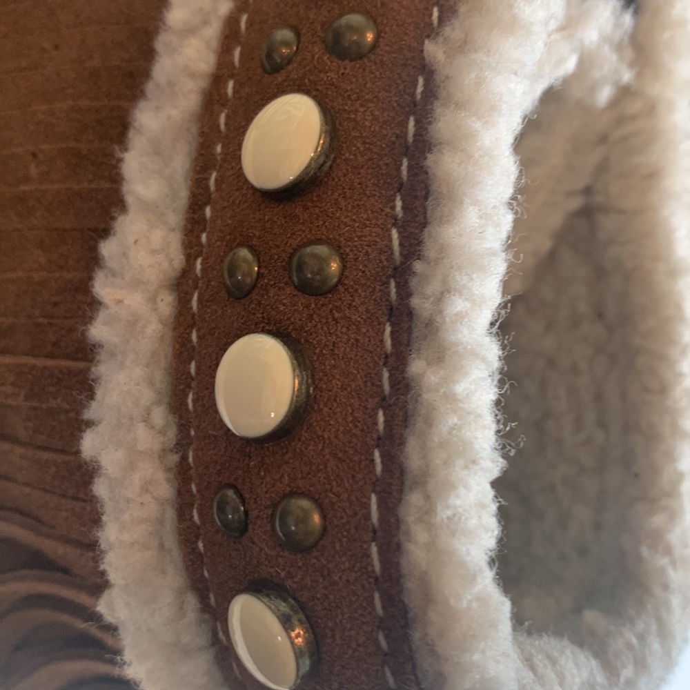 Sz 6 suede sam Eldernan wedges - Picture 6 of 11